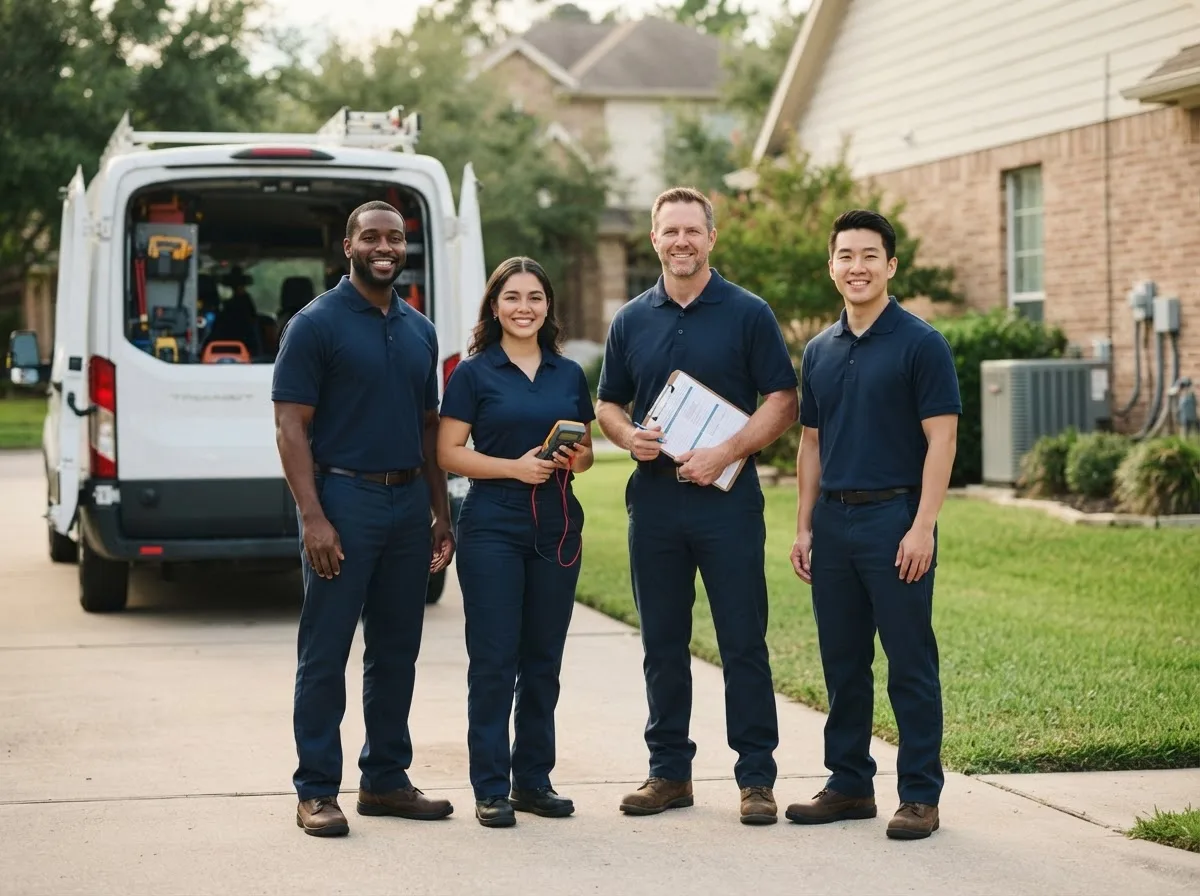 Certified HVAC technician near Highland Village, TX